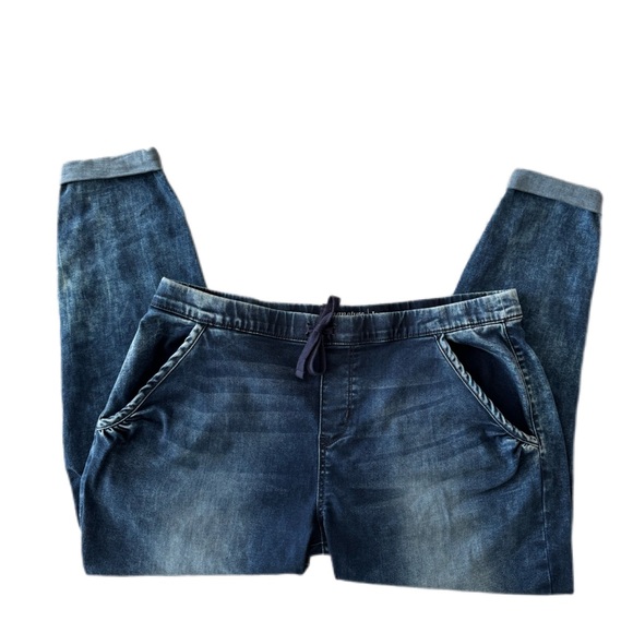 Levi’s Signature Joggers size XL distressed cuff elastic stretch waist loose GUC - Picture 3 of 14